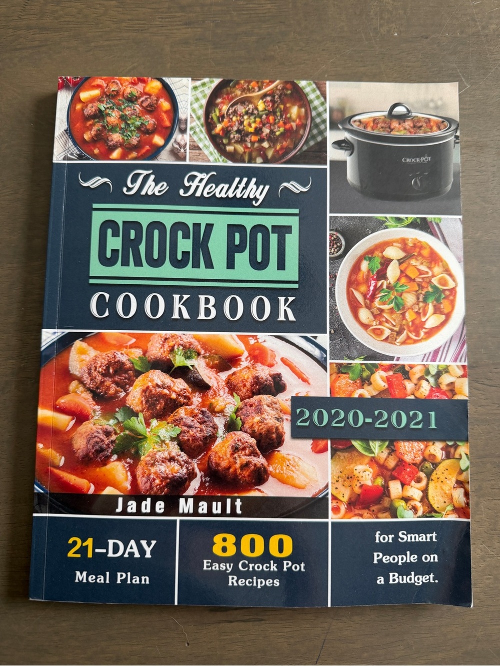 The Healthy Crock Pot Cookbook by Jade Mault, Paperback Slow Cooking Recipes